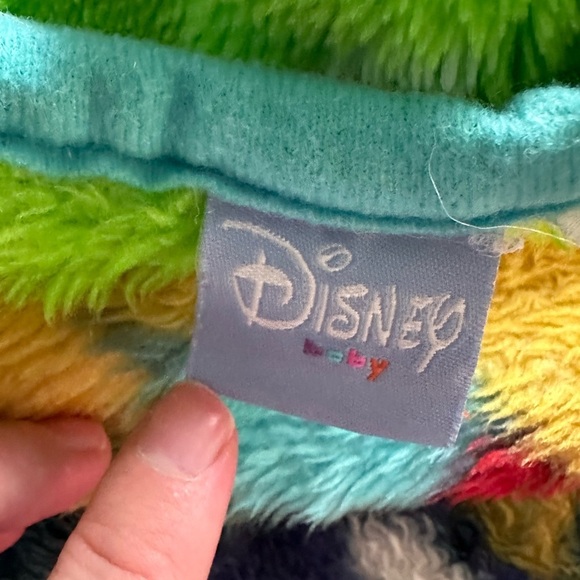 Vintage Disney Baby Multicolor Plush Blanket - Picture 4 of 4